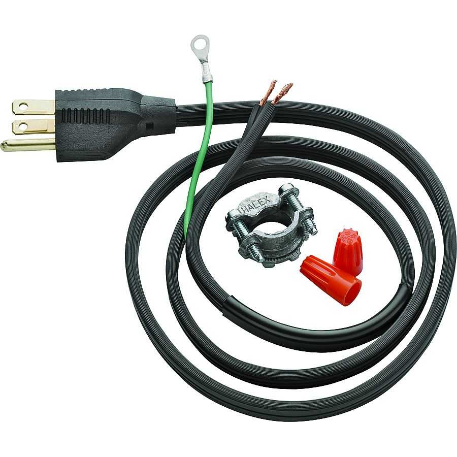 Power Cord Assembly for Garbage Disposers