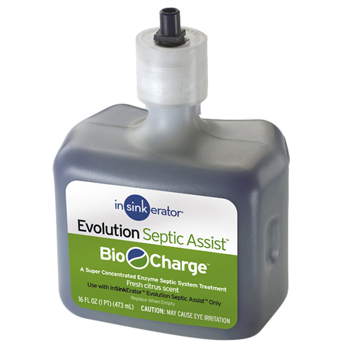 Bio-Charge Replacement Cartridge for Evolution Septic Assist Disposers