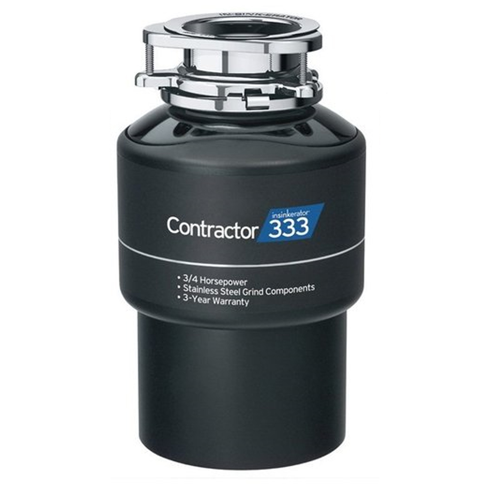 Contractor 333 Garbage Disposer 3/4 HP