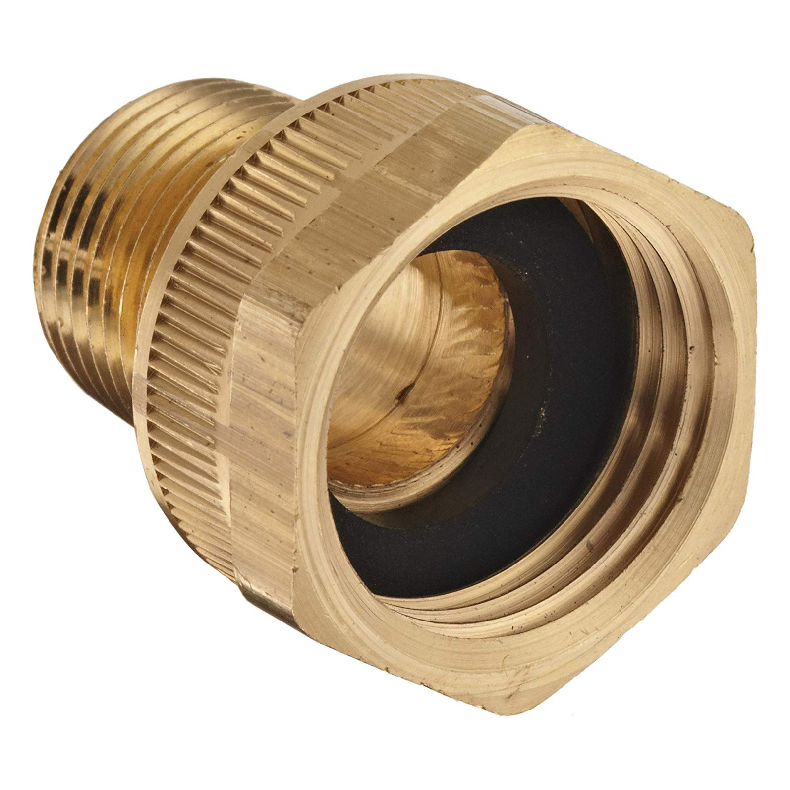Adapter Brass 3/4 Female GHT X 1/2 Male NPTF BMA974