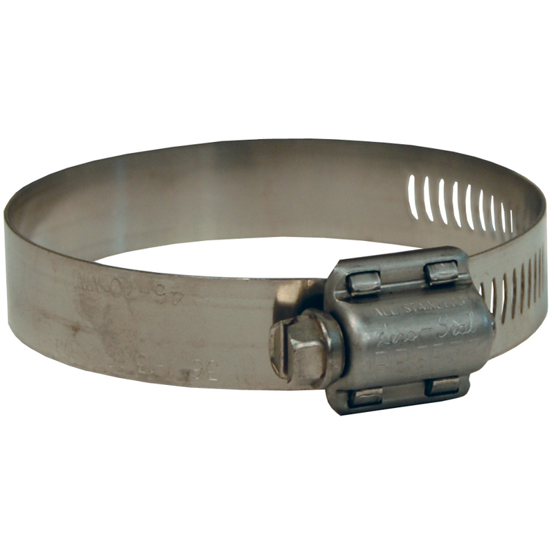 Aero-Seal Clamp 44/64" to 1-16/64" 300 Stainless Steel 9/16" Band  410 Stainless Steel Screw