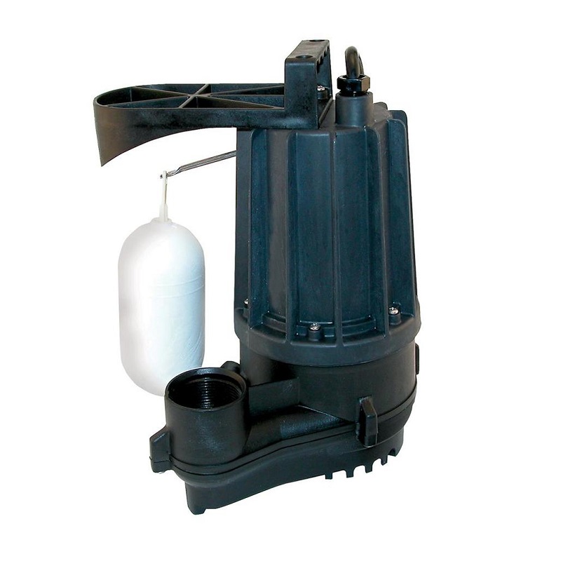 Aqua-Mate 1/3 HP Thermoplastic Sump Pump w/Vertical Float