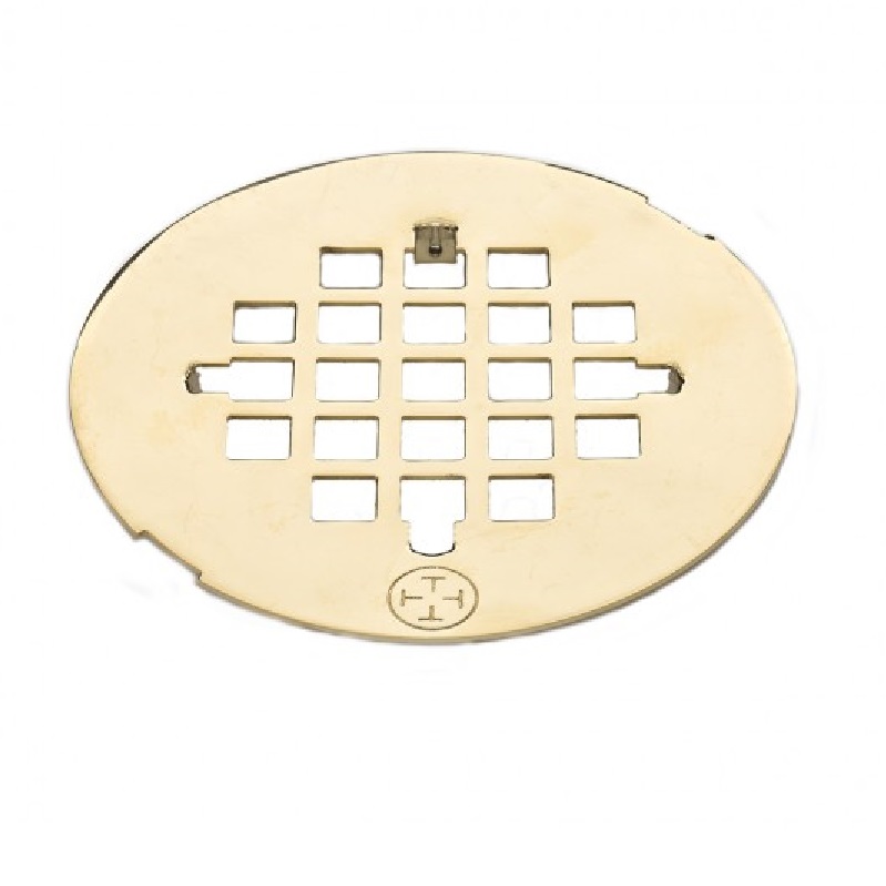 Snap-In Strainer 4-1/4" OD in Polished Brass