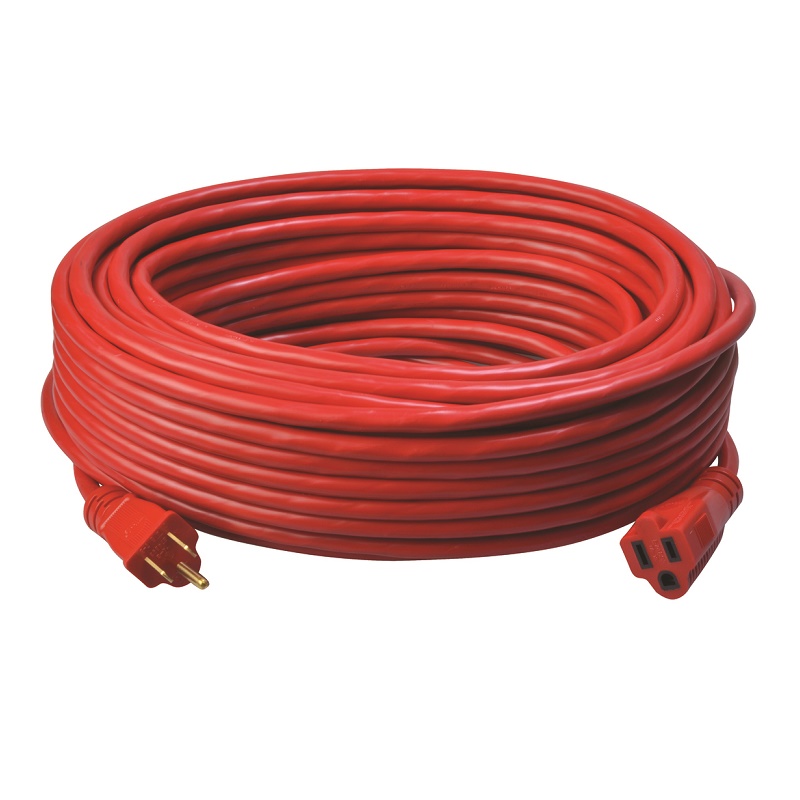 Southwire 100 ft General Purpose Estension Cord 14/3 Wire Red Outdoor