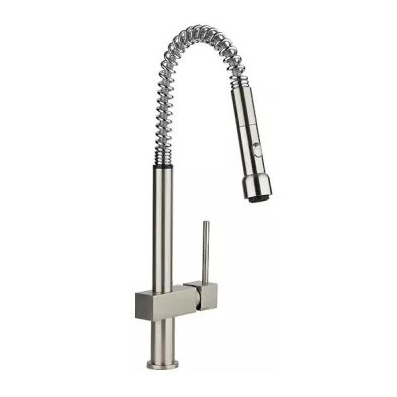 Avado Single Handle Pull-Down Spray Semi-Professional Kitchen Faucet Brushed Nickel