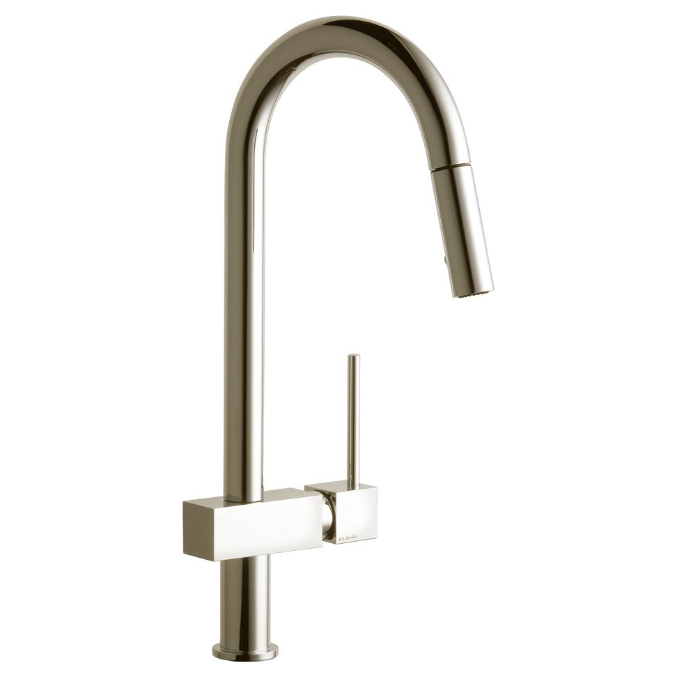 Avado Single Handle Pull-Down Spray Kitchen Faucet Brushed Nickel