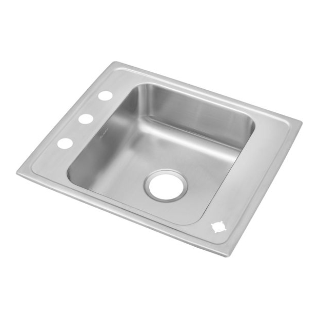 Lustertone 22x19-1/2" Single Bowl Drop-In Classroom Sink