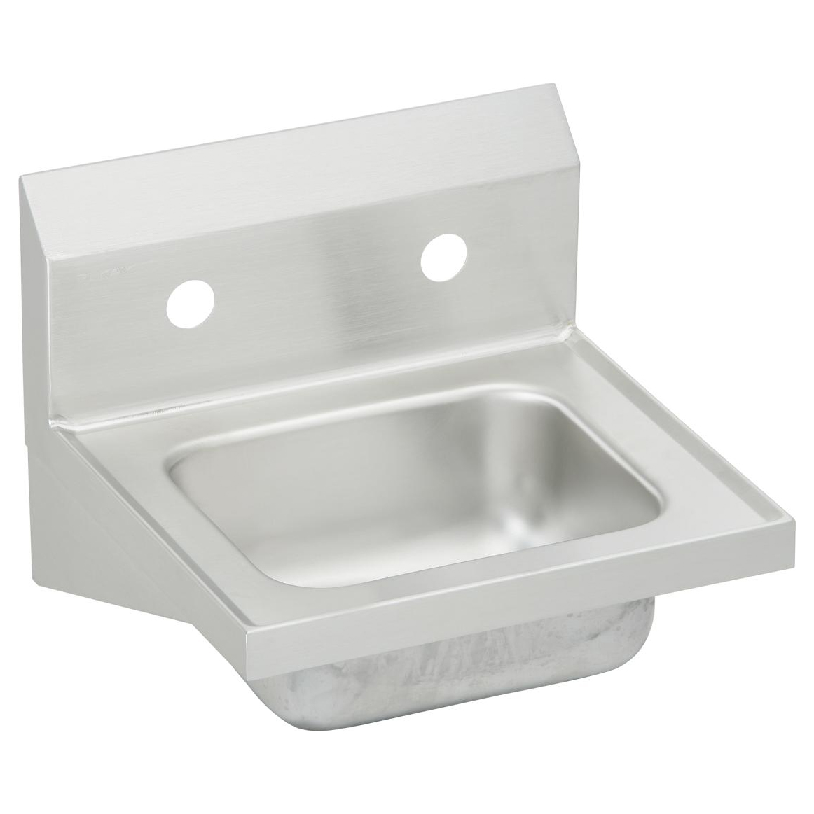Stainless Steel 16-3/4x15-1/2x13" Wall Hung Handwash Sink