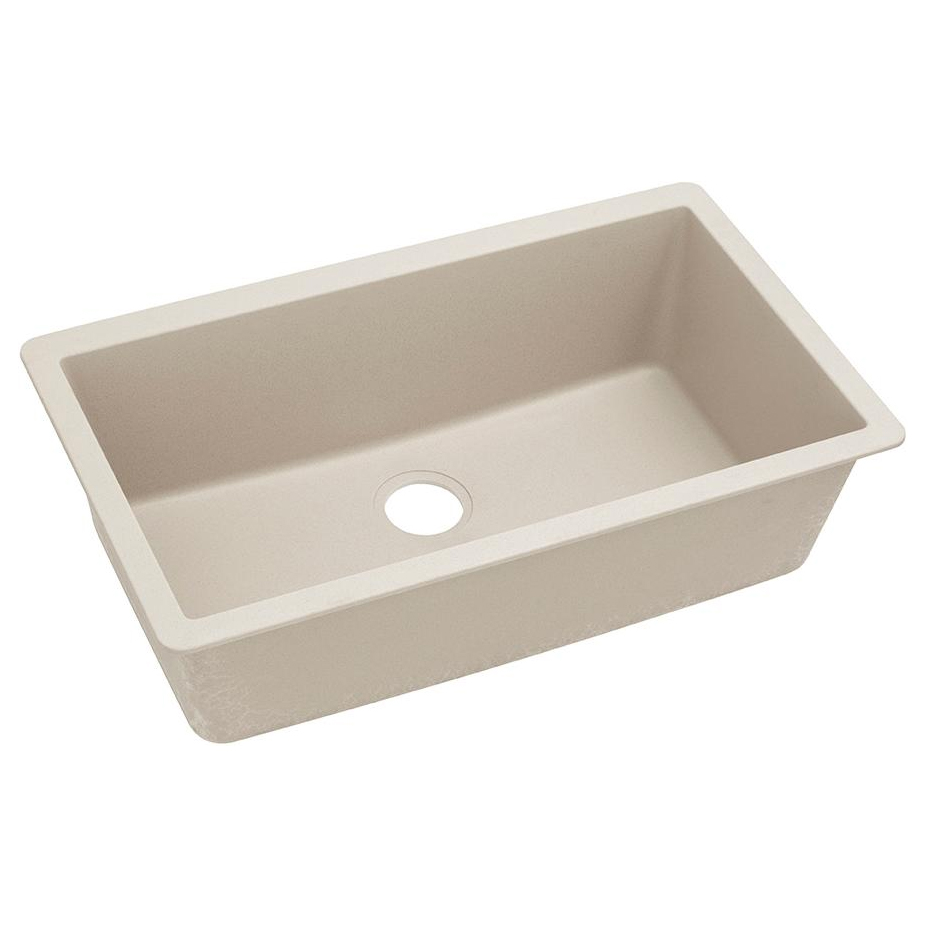 Quartz Classic 33x18-7/16x9-7/16" Single Bowl Sink in Bisque