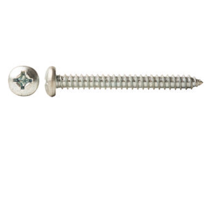 SCREW 10-16 X 3-1/2" 18/8 SS PAN HD PHILLIPS TYPE AB