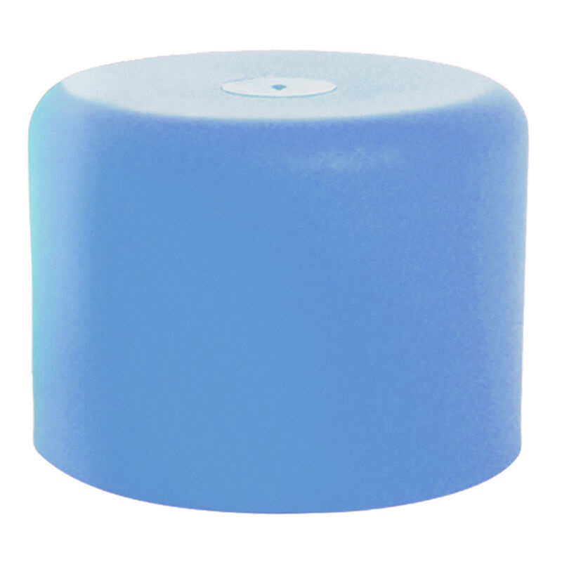 END CAP A1-5/8A ROUND BLUE FOR 1-1/4" S160 PIPE