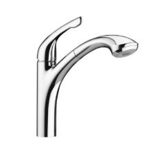 Allegro E Single Hole Pull-Out Kitchen Faucet in Chrome