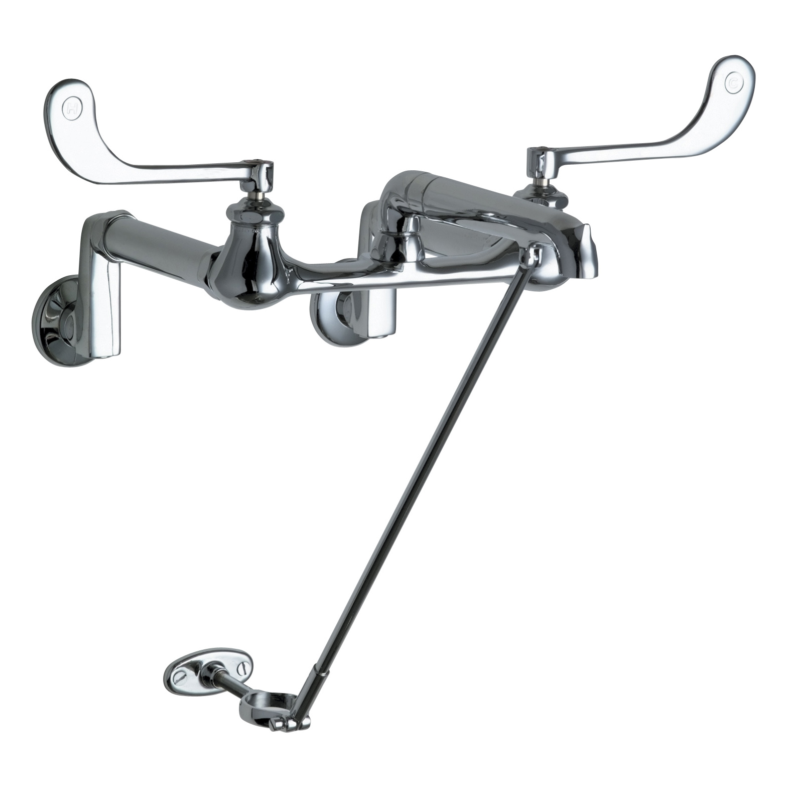 815 Series Sink Faucet In Polished Chrome