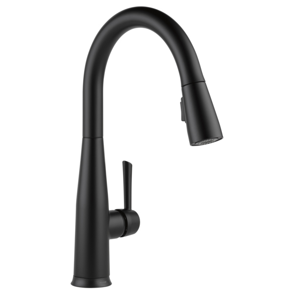 Essa Touch2O 1-Handle Pull-Down Kitchen Faucet Matte Black