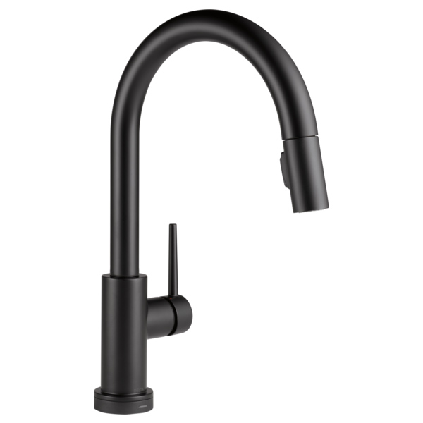Trinsic Touch2O 1-Hndl Pull-Down Kitchen Faucet Matte Black
