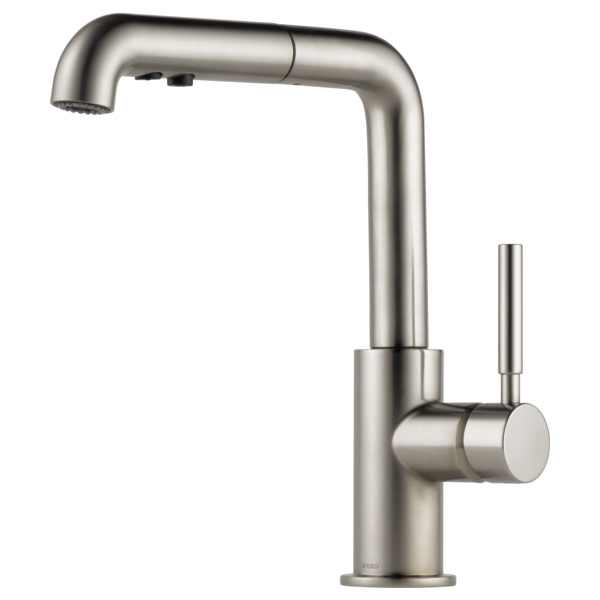 Brizo Solna Single Hole Pull-Out Kitchen Faucet in Stainless