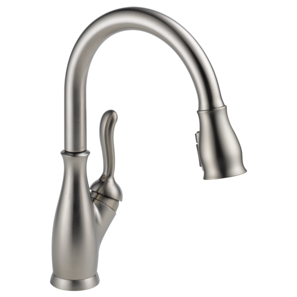 Leland Single Hole Pull-Down Kitchen Fct in SpotShield Stainless