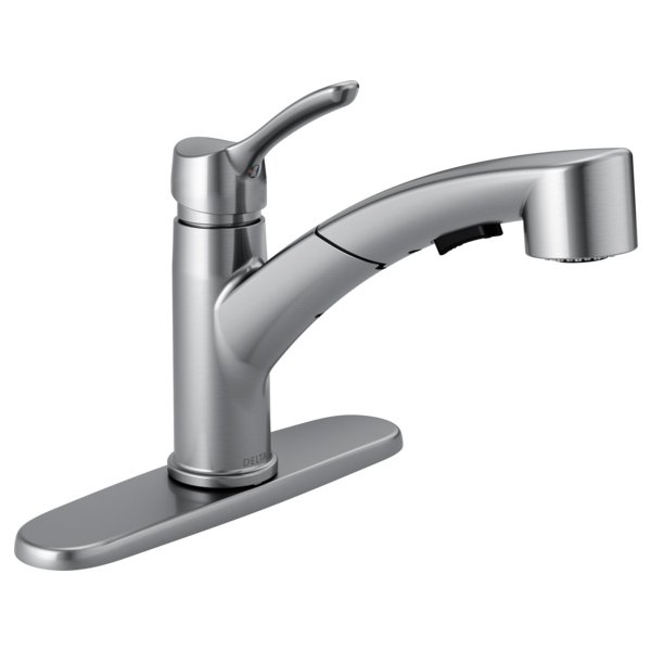 Collins 1-Handle Pull-Out Kitchen Faucet Arctic Stainless
