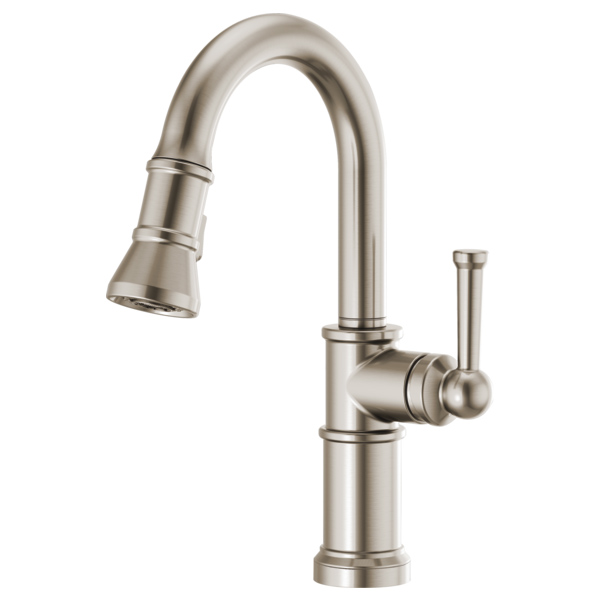 Brizo Artesso Single Hole Pull-Down Kitchen Fct in Stainless
