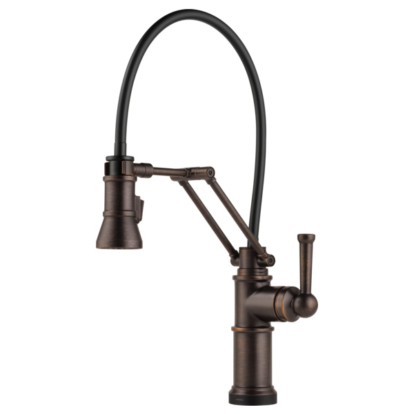 Brizo Artesso SmartTouch Articulating Kitchen Fct in Bronze