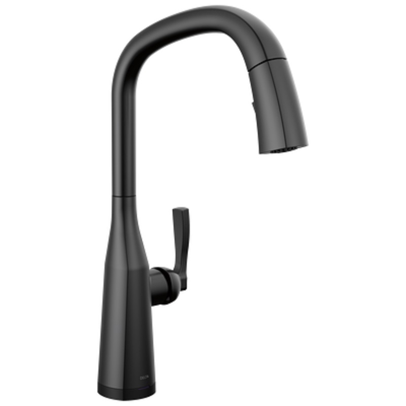 Stryke Pull-Down Kitchen Faucet w/Touch2O in Matte Black