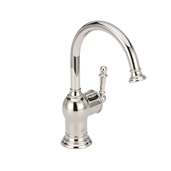 Iris Instant Hot Water Dispenser Faucet in Polished Nickel