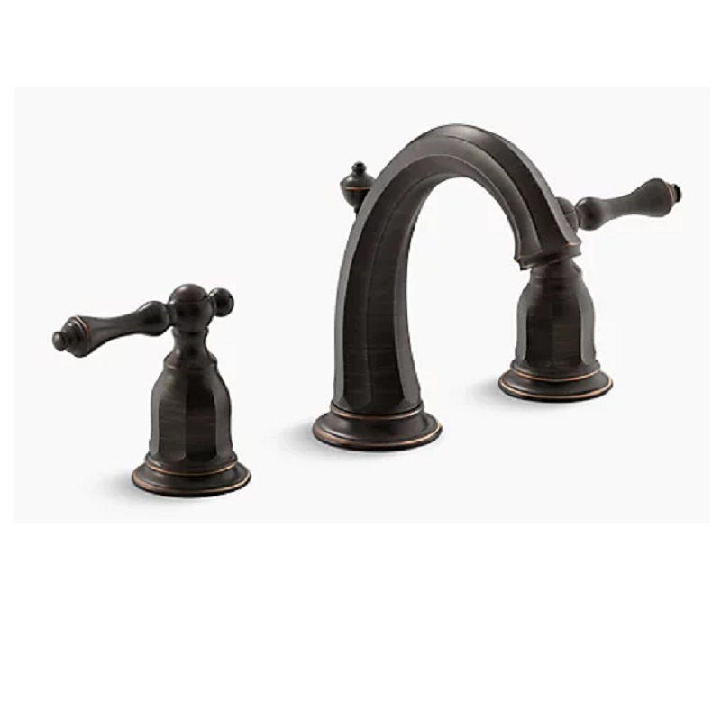 Kelston Widespread Lav Faucet W/Lever Handles In Polished Chrome