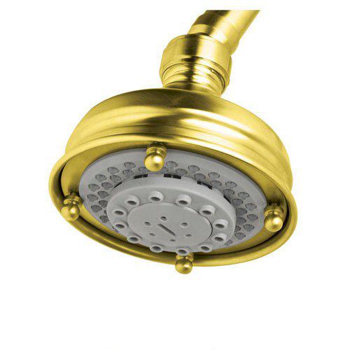 Santena Multi-Function Showerhead In Italian Brass