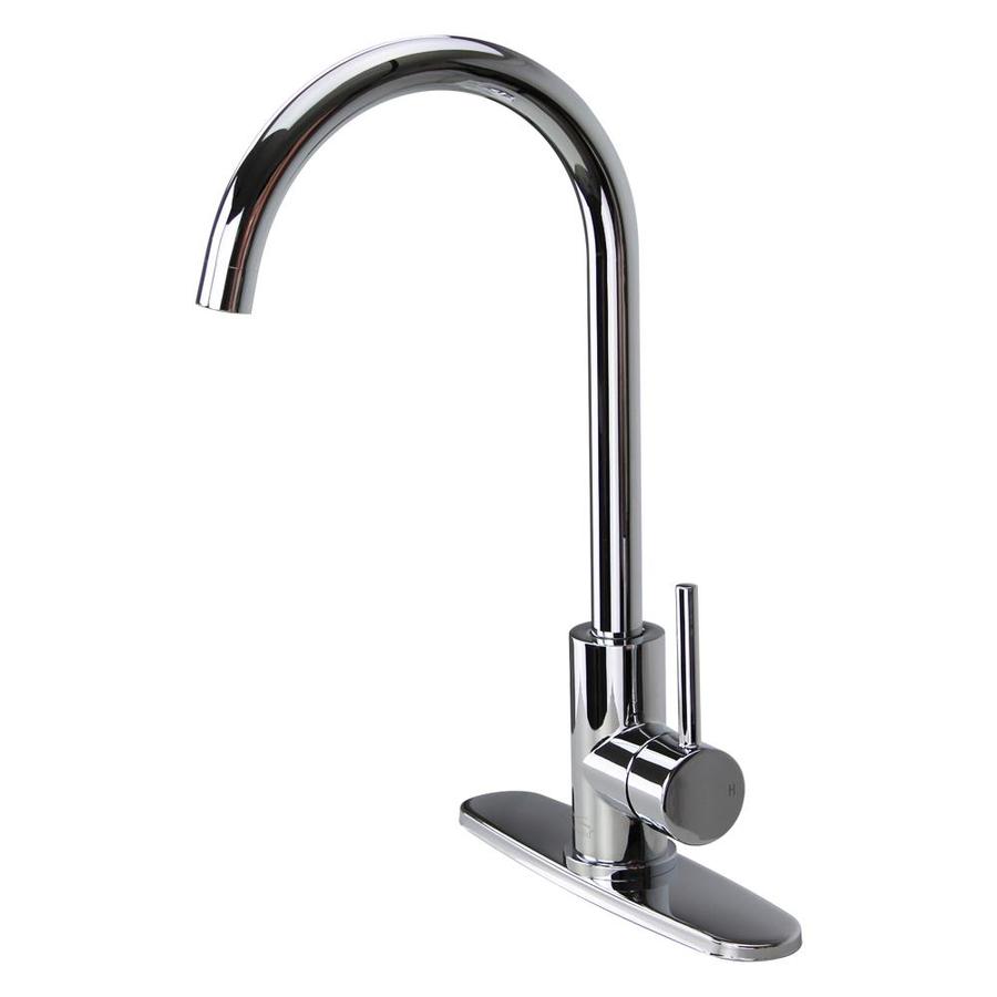 Cameron Single Hole Kitchen Faucet in Polished Chrome