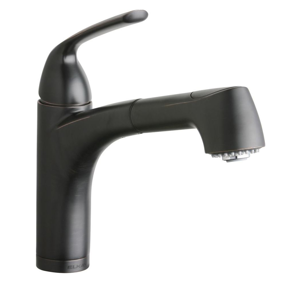 Gourmet Single Handle Pull-Out Spray Bar Faucet Oil Rubbed Bronze