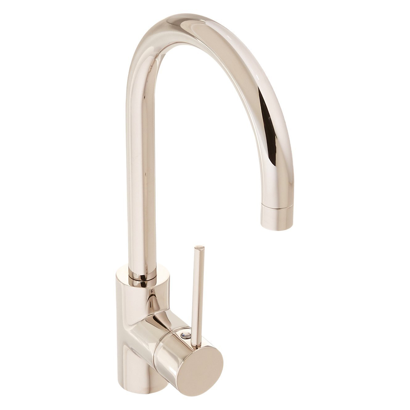 Pirellone Side Lever Bar/Food Prep Faucet in Polished Nickel