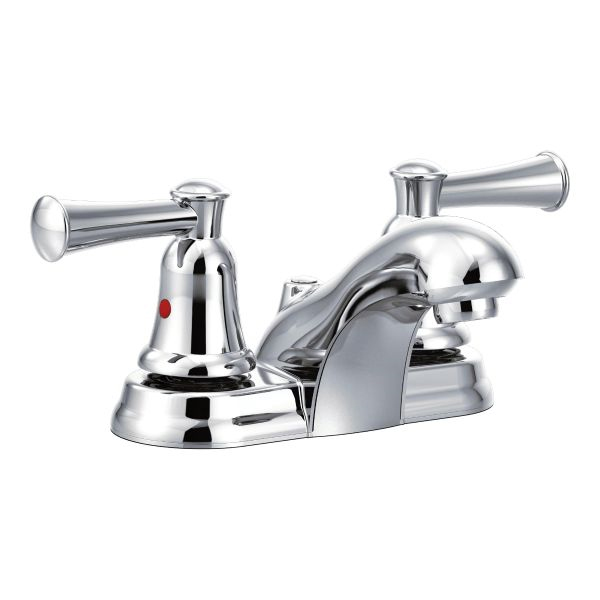 Capstone 4" Centerset Lav Fct in Polished Chrome w/No Waste
