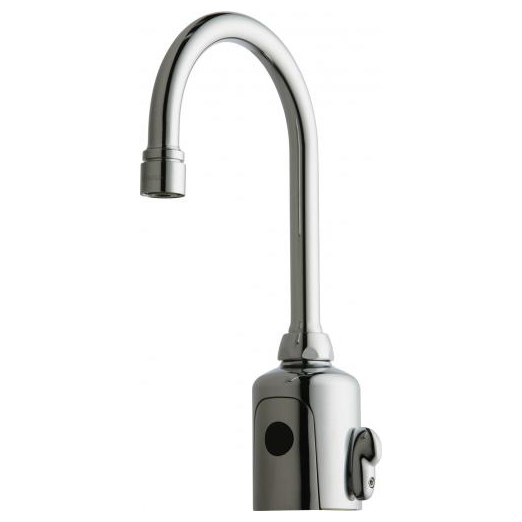 Electronic Metering Faucet In Chrome