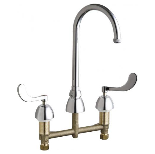 786 Series Kitchen Faucet w/8" Centers Full Flow in Chrome