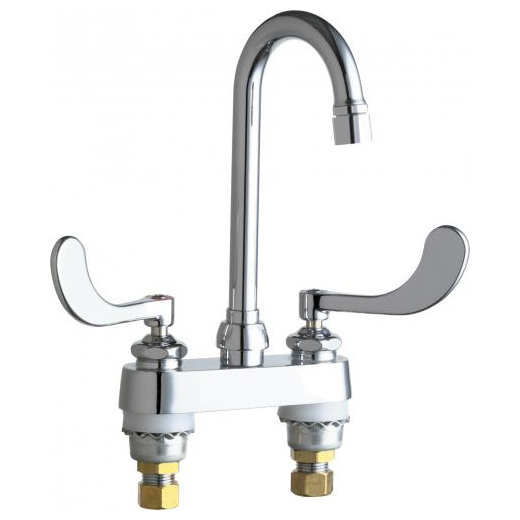 895 Series Deck Mounted Sink Faucet In Chrome
