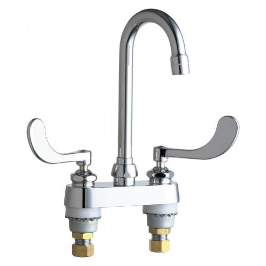895 Series Kitchen Faucet w/4" Centers 0.5 gpm in Chrome