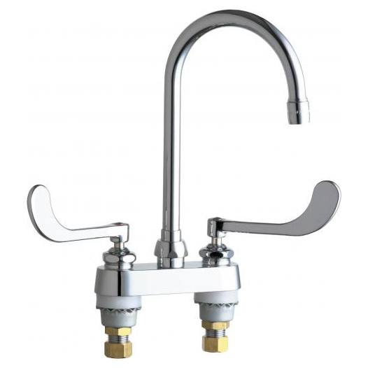 895 Series Deck Mounted Sink Faucet In Chrome