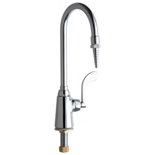 Deck-Mounted Manual Lab Faucet In Polished Chrome