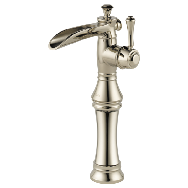 Cassidy Channel Vessel Lav Faucet Single-Handle In Polished Nickel
