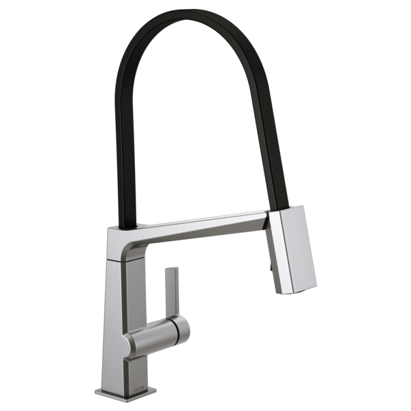Pivotal 1 Handle Exposted Hose Kitchen Fct Artic Stainless