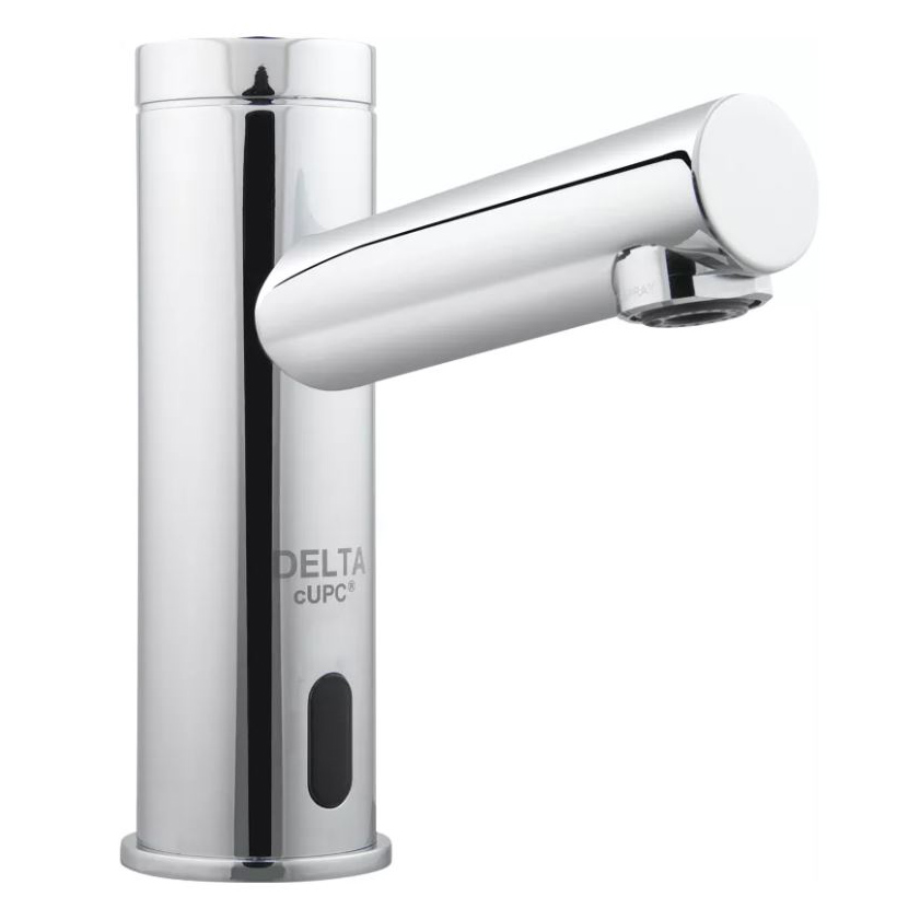 Commercial Lavatory Faucet In Nickel Stainless