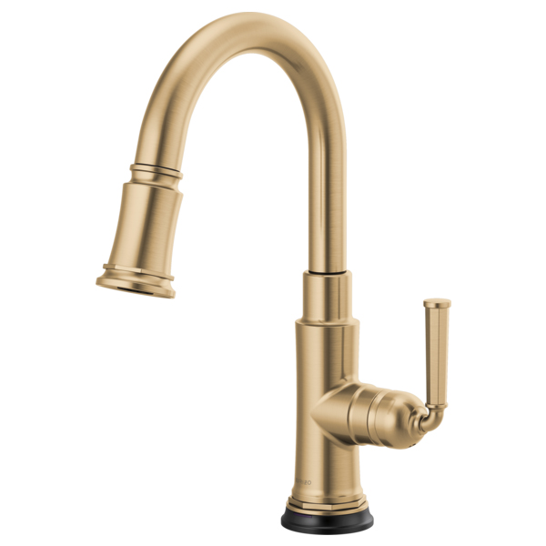 Rook Smarttouch Pull Down Prep Faucet in Luxe Gold