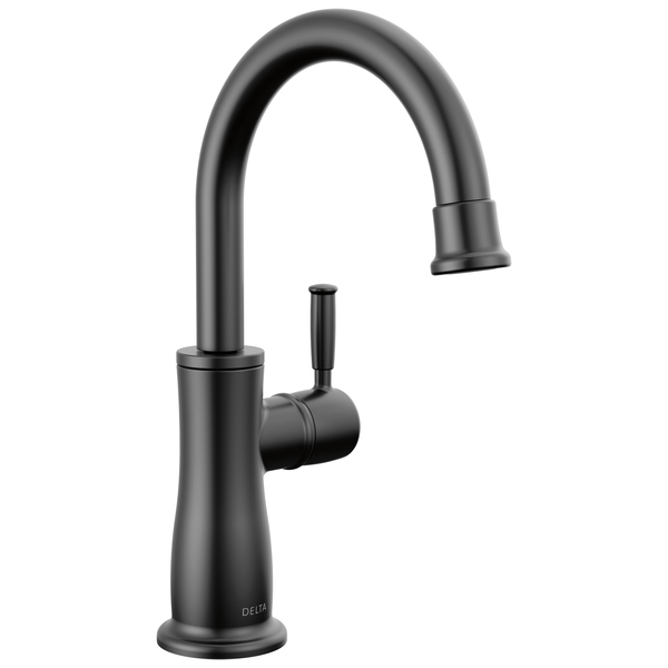 Traditional Beverage Faucet in Matte Black
