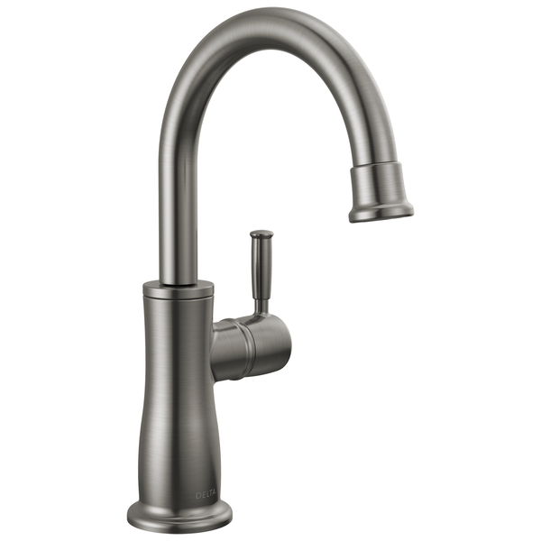 Traditional Beverage Faucet in Black Stainless