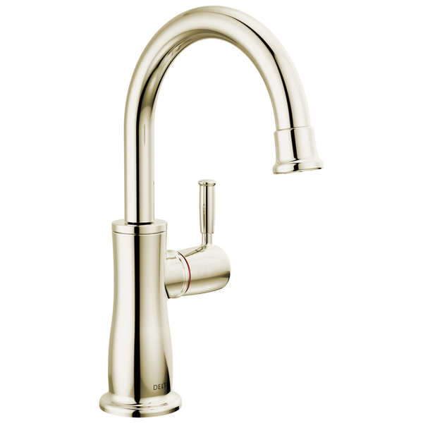 Traditional Instant Hot Water Dispenser in Polished Nickel