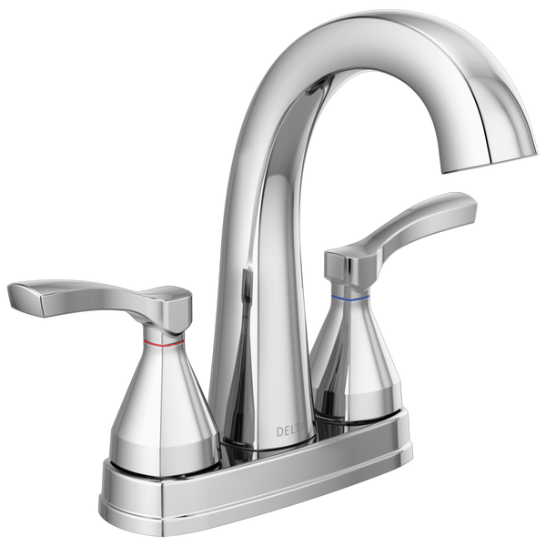 Stryke Centerset Lav Faucet w/Lever Handles in Chrome