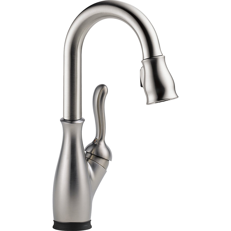Leland Touch20 Single Hole Pull Down Bar Faucet in Stainless