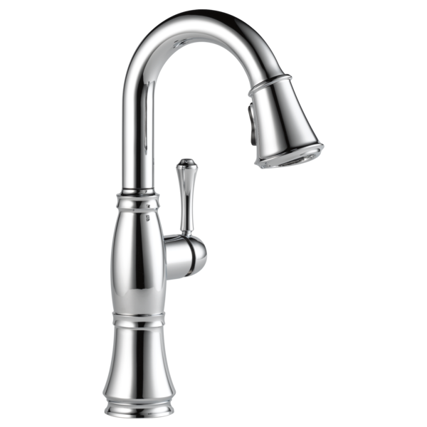 Cassidy Single Handle Pulldown Bar/Prep Faucet in Arctic Stainless