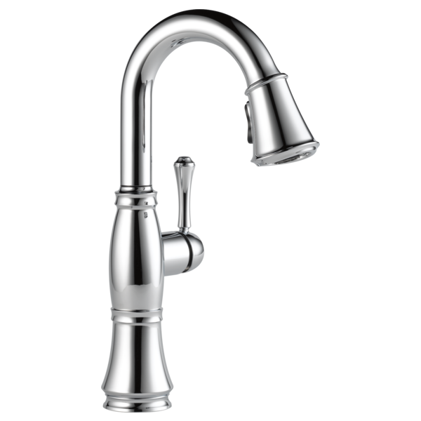 Cassidy Single Handle Pulldown Bar/Prep Faucet in Chrome