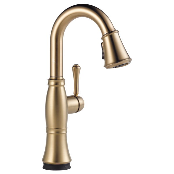 Cassidy Single Handle Pulldown Bar/Prep Faucet in Champagne Bronze
